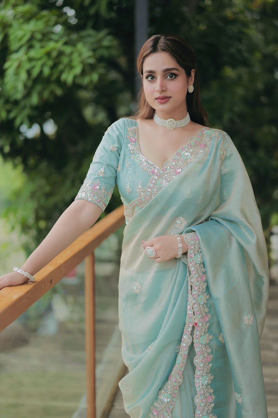 Seraphic Charm With Embroidered Grace