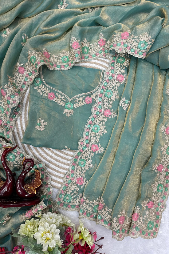 Seraphic Charm With Embroidered Grace
