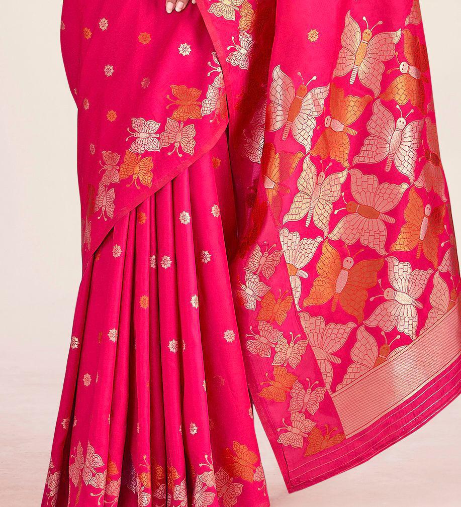 Serene Symphony In Banarasi Artistry