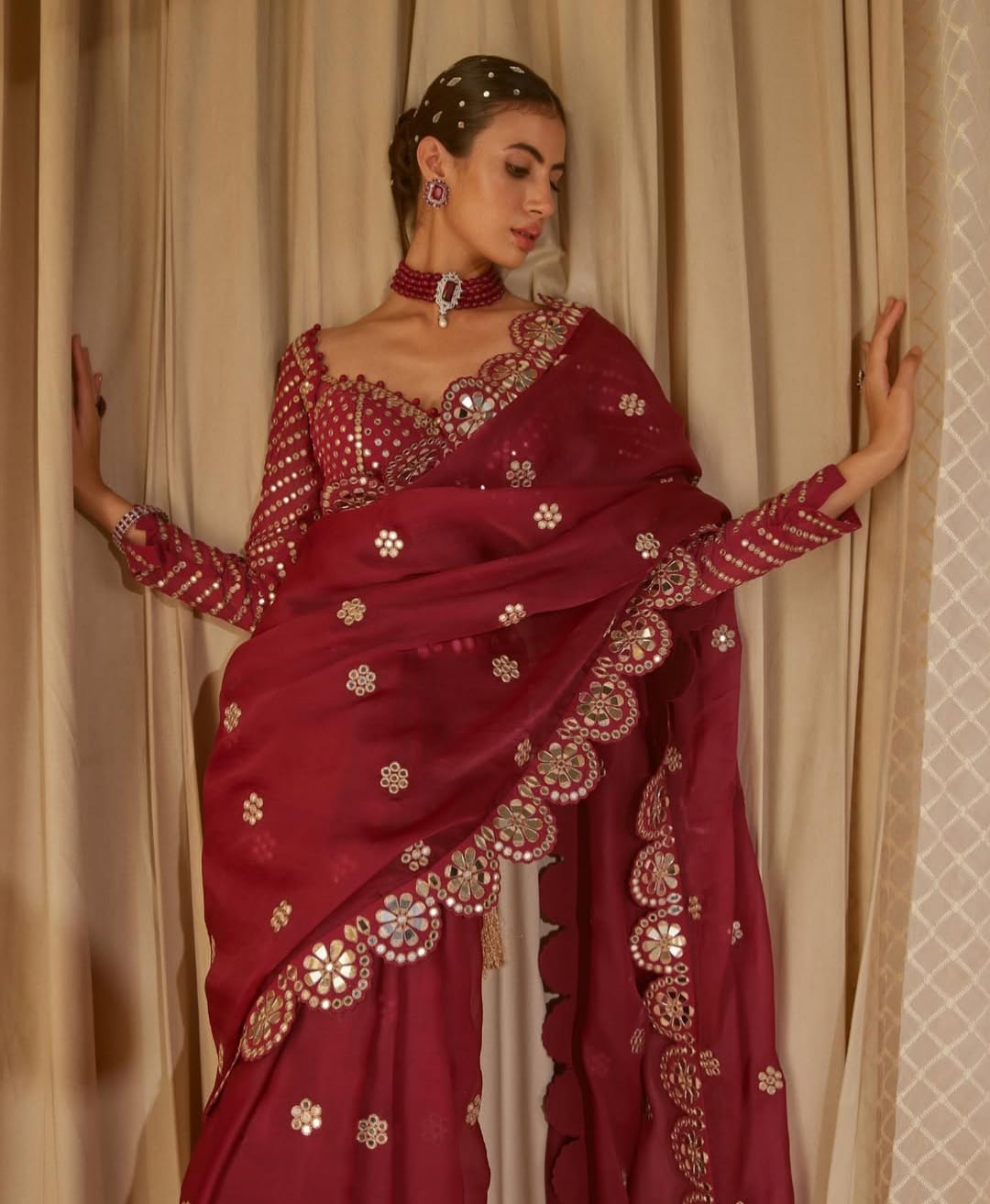 Majestic Bloom Royal Heritage Saree