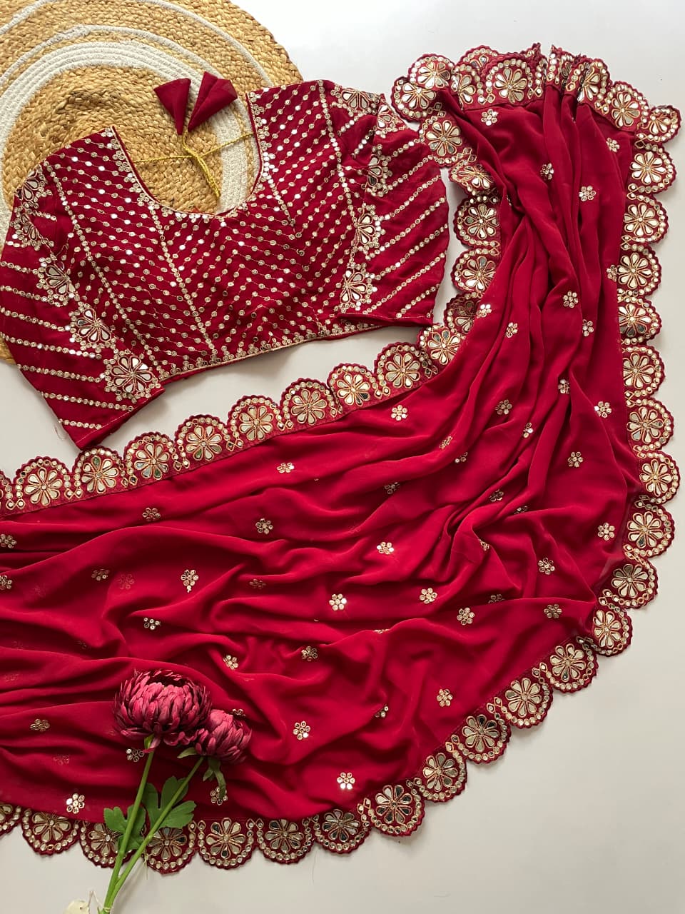 Majestic Bloom Royal Heritage Saree
