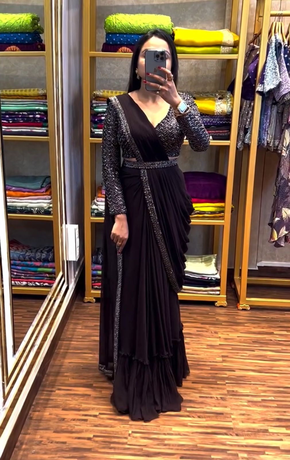Celestial Glam Ready to Wear Saree