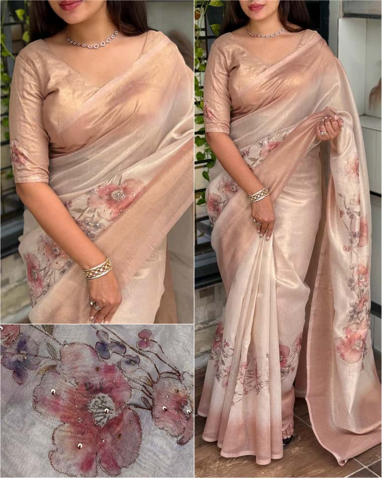Rosette Whisper Saree