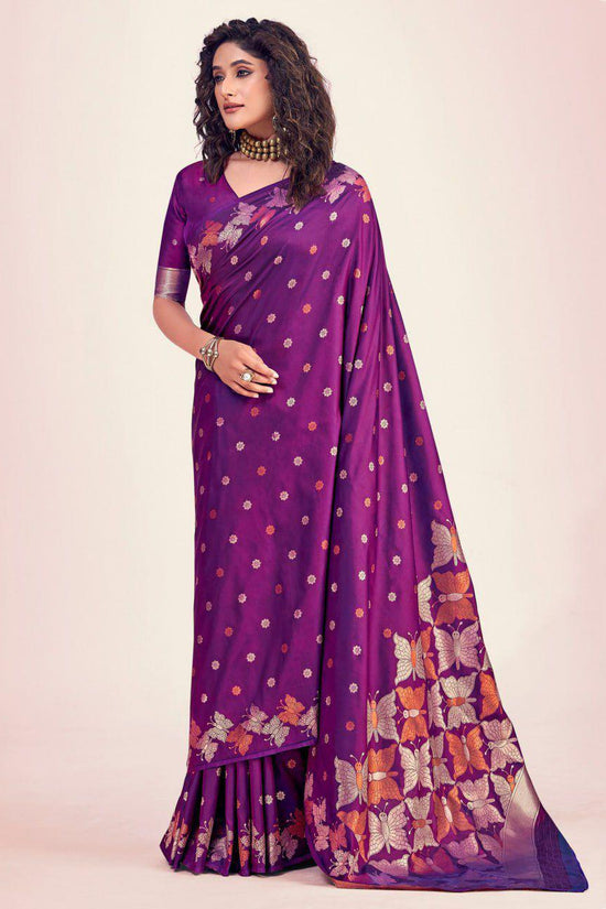Serene Symphony In Banarasi Artistry