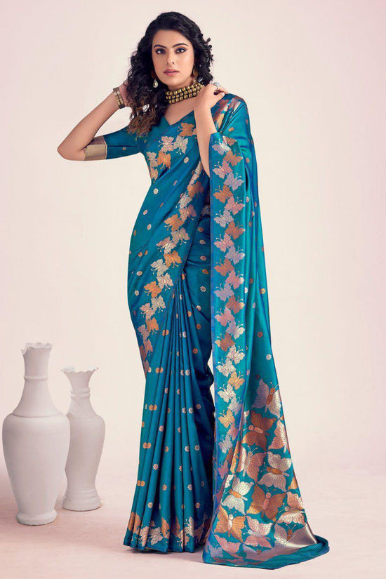 Serene Symphony In Banarasi Artistry