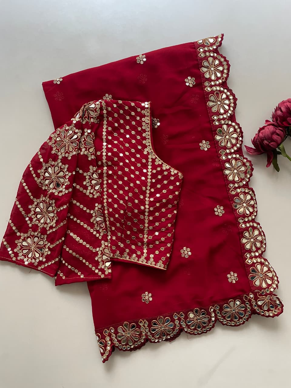 Majestic Bloom Royal Heritage Saree